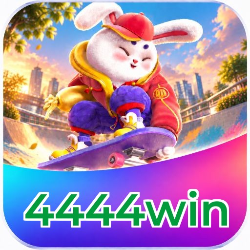 Logo 4444win Slots Premium Brasil